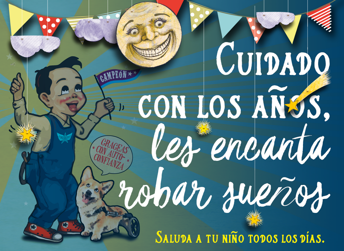 Cuidado con los años, les encanta robar sueños