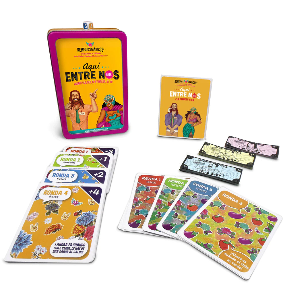 AQUÍ ENTRE NOS + AQUÍ ENTRE NOS CANDENTES - Juego de Mesa