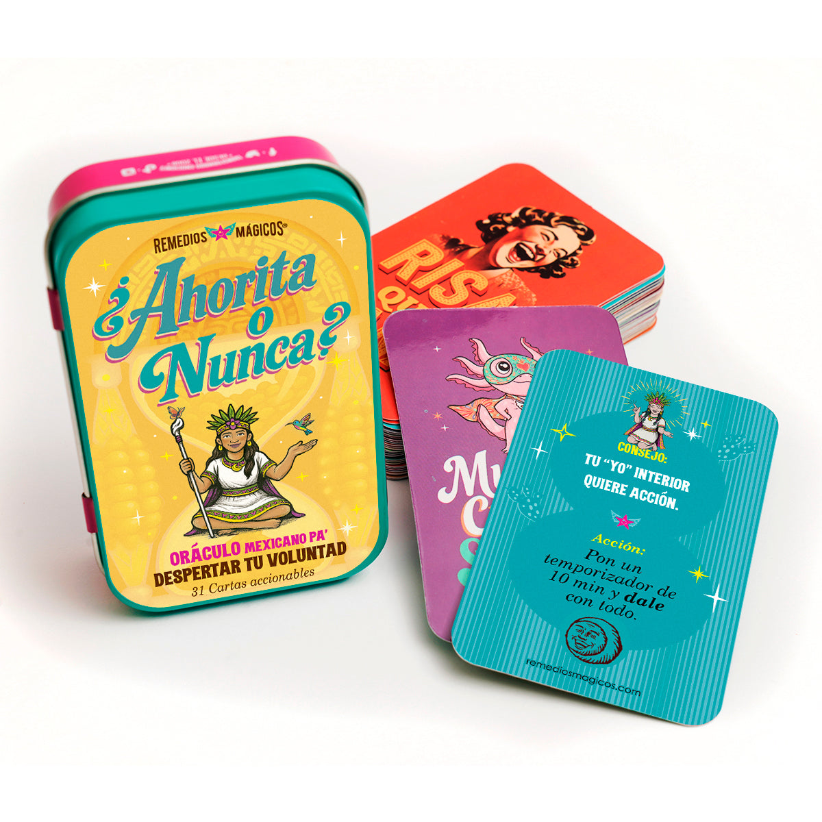 INTUICIÓN Ven a Mi - DUO  de ORÁCULOS de Bolsillo a la Mexicana