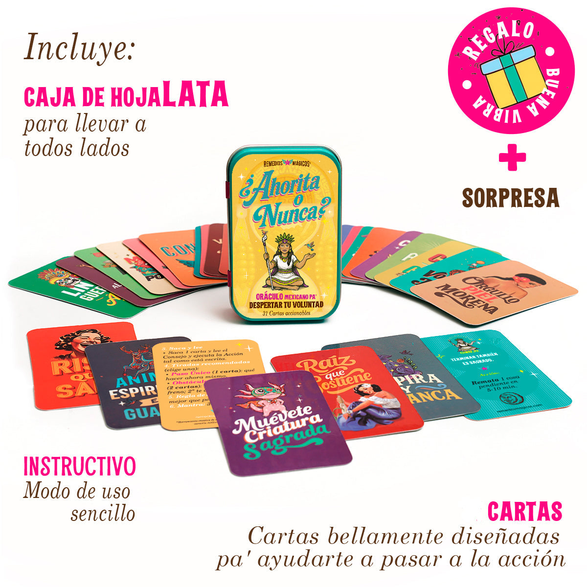 Kit Pa' Despertar Tu Voluntad ¿Ahorita o Nunca? Edición Regalo