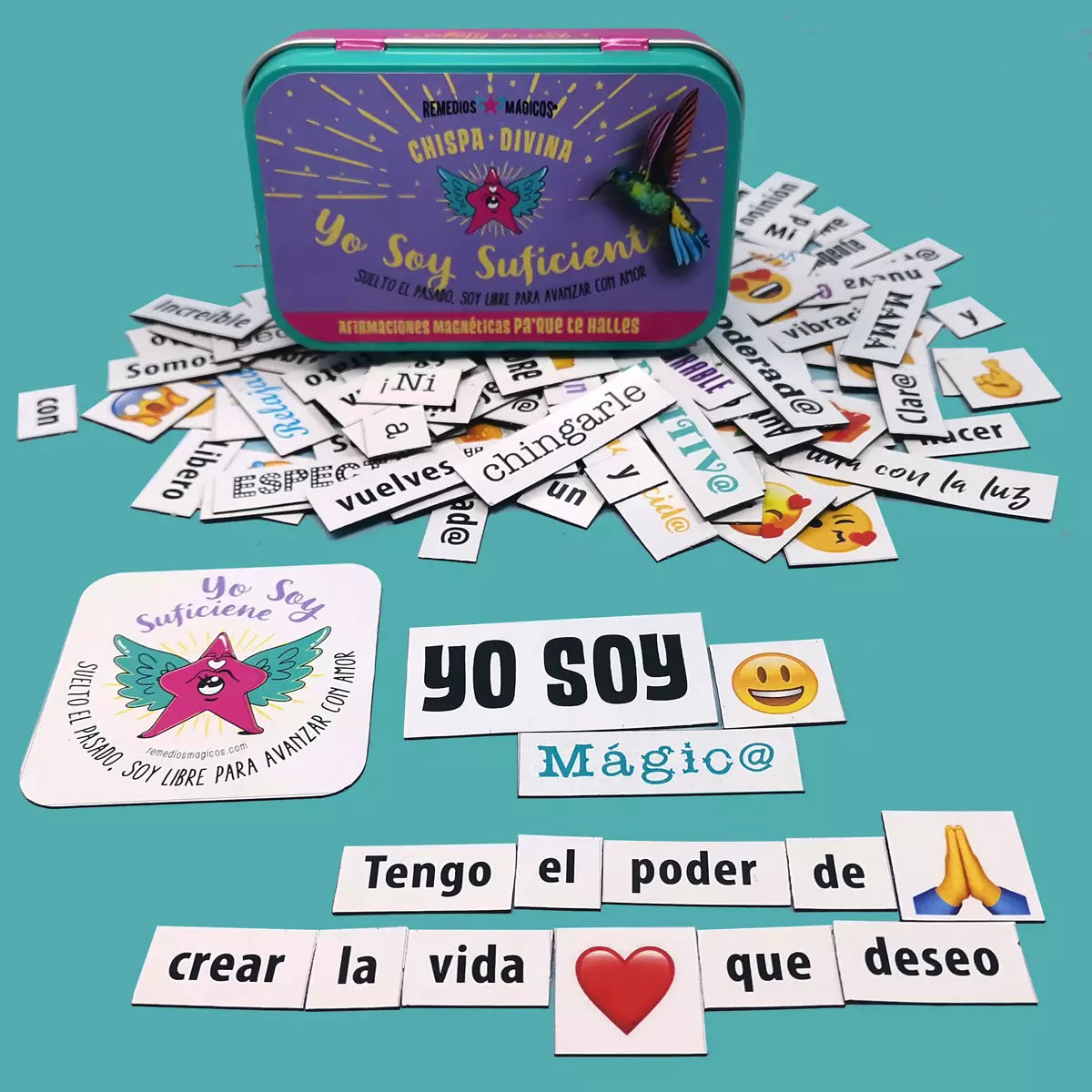 IMANES - AFIRMACIONES MAGNÉTICAS PA' QUE MANIFIESTES - Yo Soy Suficiente