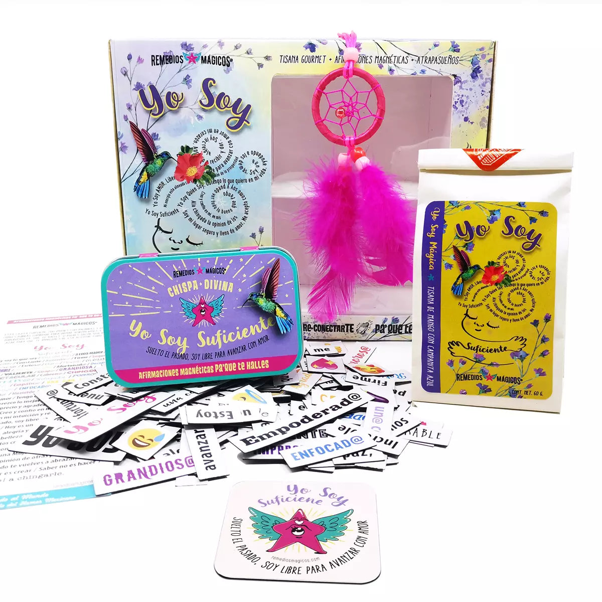 Yo Soy Suficiente  "Kit para Re-ConectarTE 🙏 Pa' Que Te Halles" + Afirmaciones Magnéticas