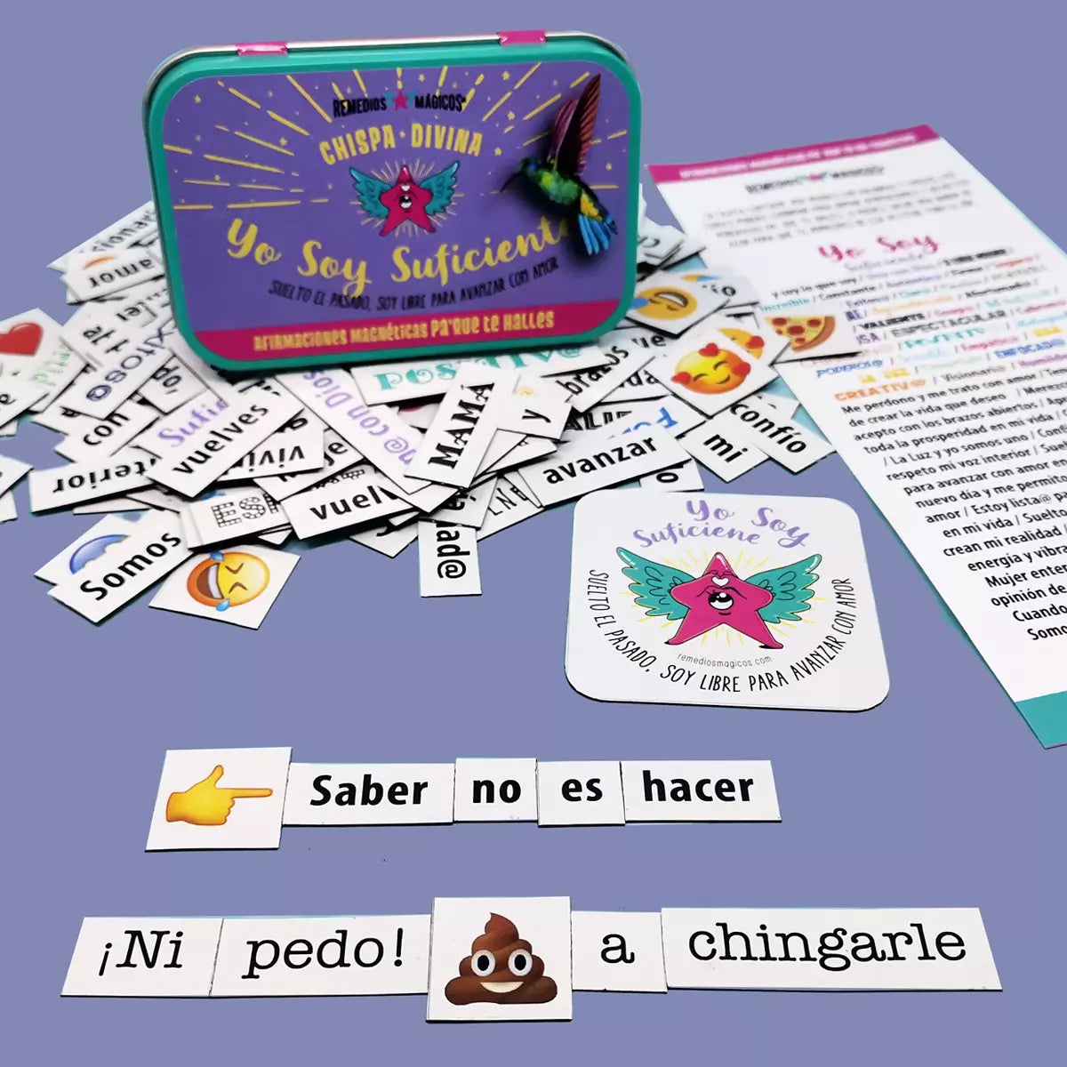 IMANES - AFIRMACIONES MAGNÉTICAS PA' QUE MANIFIESTES - Yo Soy Suficiente