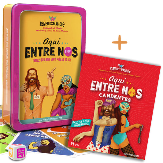 AQUÍ ENTRE NOS + AQUÍ ENTRE NOS CANDENTES - Juego de Mesa