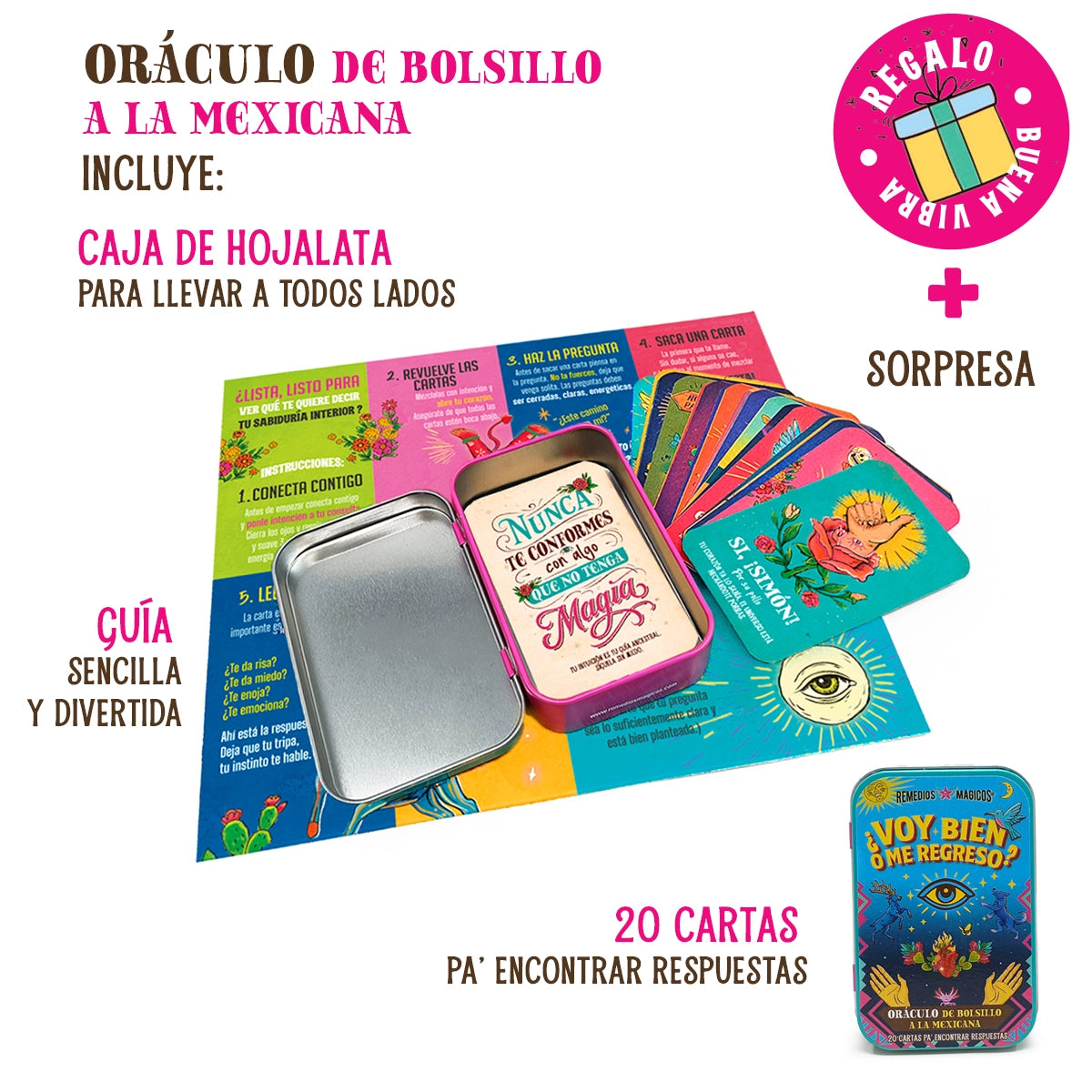 Kit Pa' Encontrar Respuestas ¿VOY BIEN O ME REGRESO? Edición Regalo