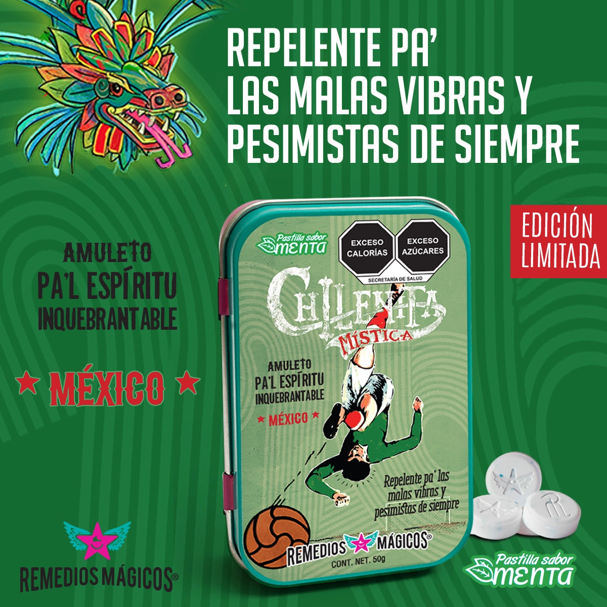 CHILENITA MÍSTICA - Remedio Lata con Mentas