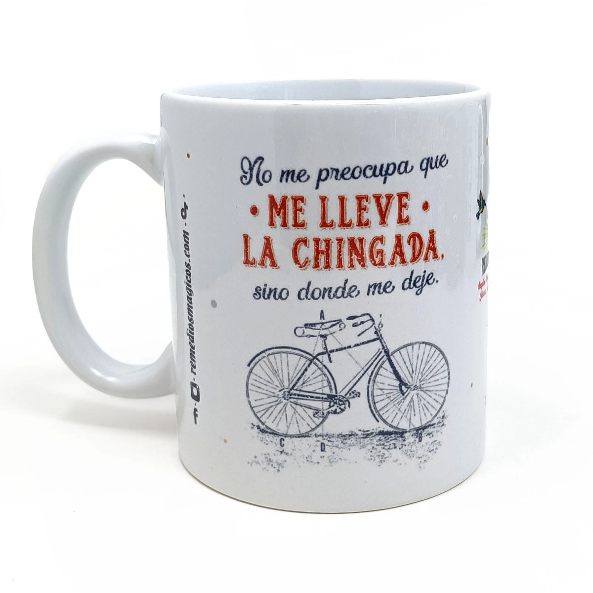 TAZA NO ME PREOCUPA QUE ME LLEVE LA CHINGADA