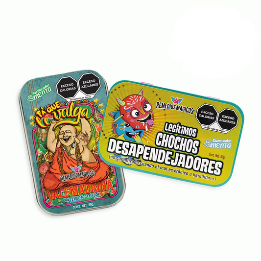 DÚO DESAPENDEJADOR + PA QUE LE VALGA - Remedios Lata con Mentas