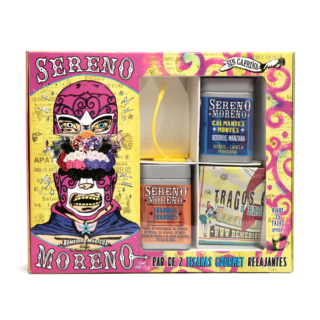 KIT DE TÉ Y TISANA SERENO MORENO