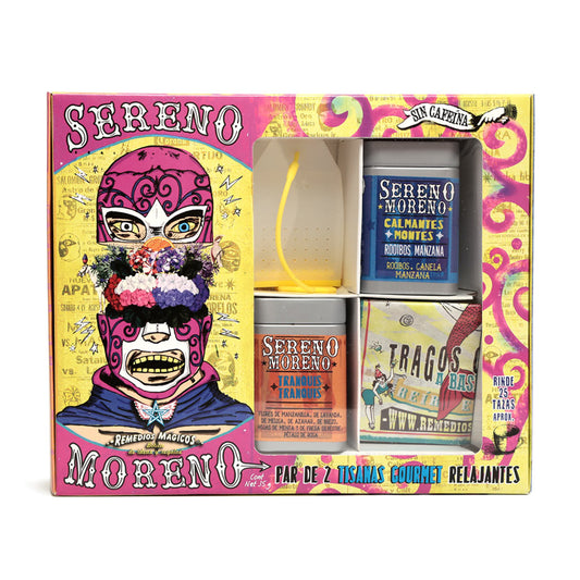 KIT DE TÉ Y TISANA SERENO MORENO