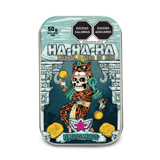 HA-HA-HA MUERTO PERO DE RISA- Remedio Lata con Mentas