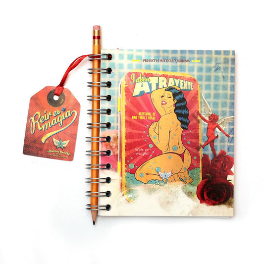 LIBRETA DE BOLSILLO ATRAYENTE