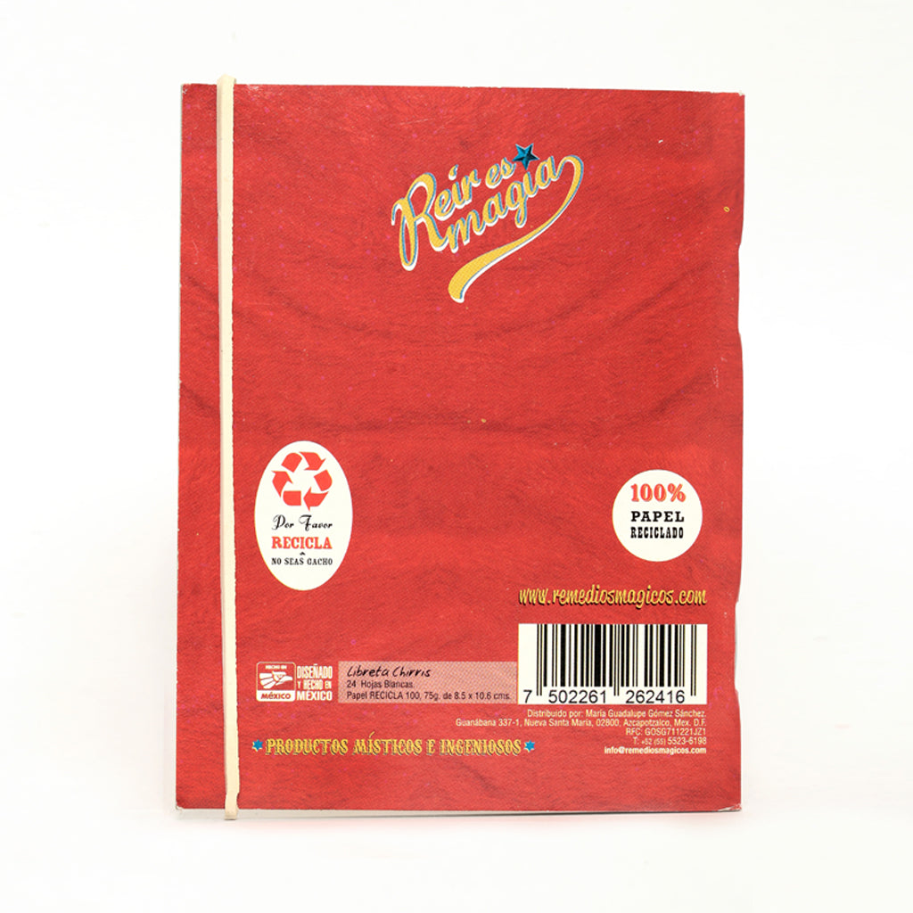 LIBRETA CHIRRIS PA'L MAL DE AMORES