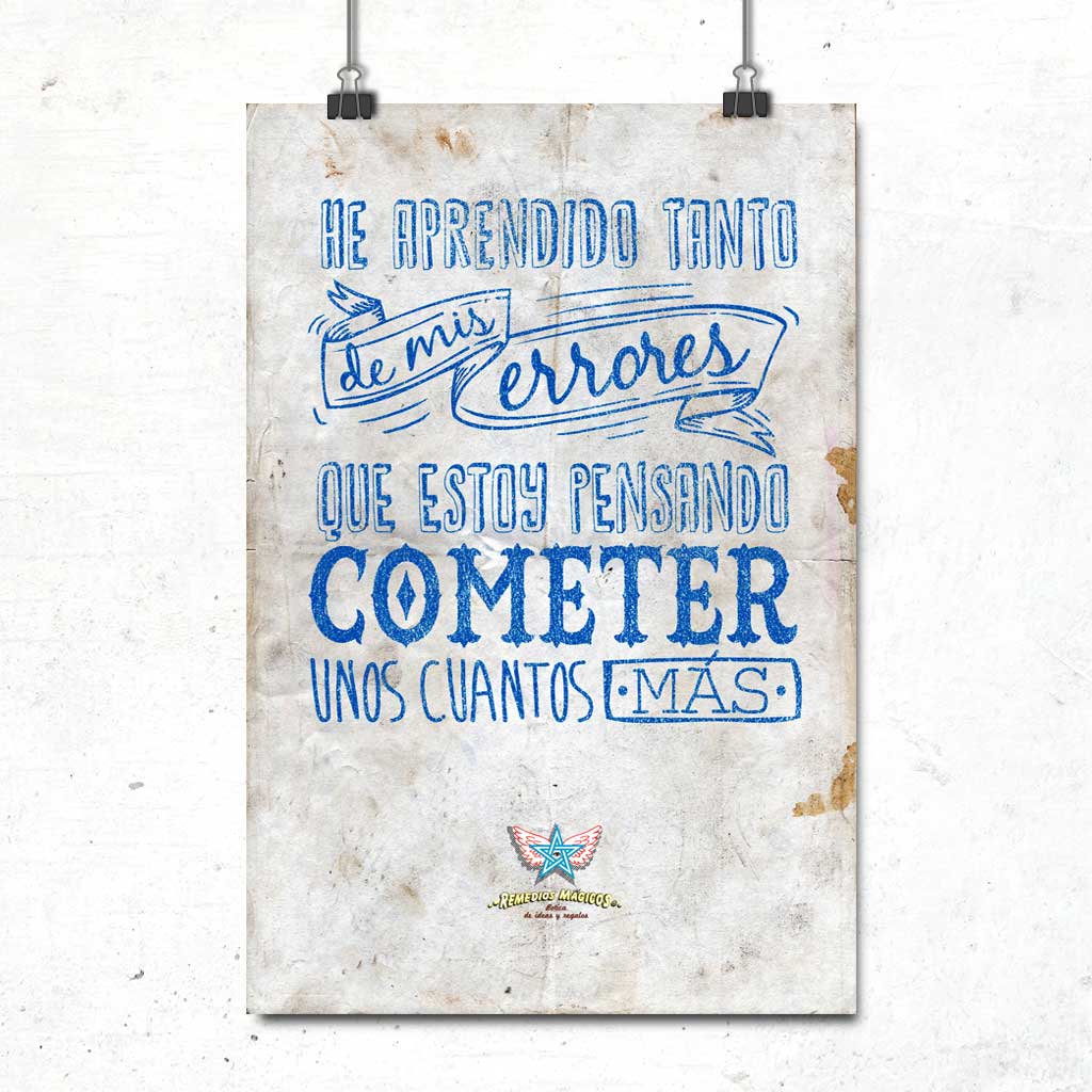COLECCIÓN DE 4 POSTERS