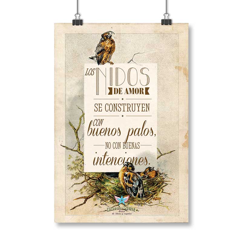 POSTER LOS BUENOS PALOS