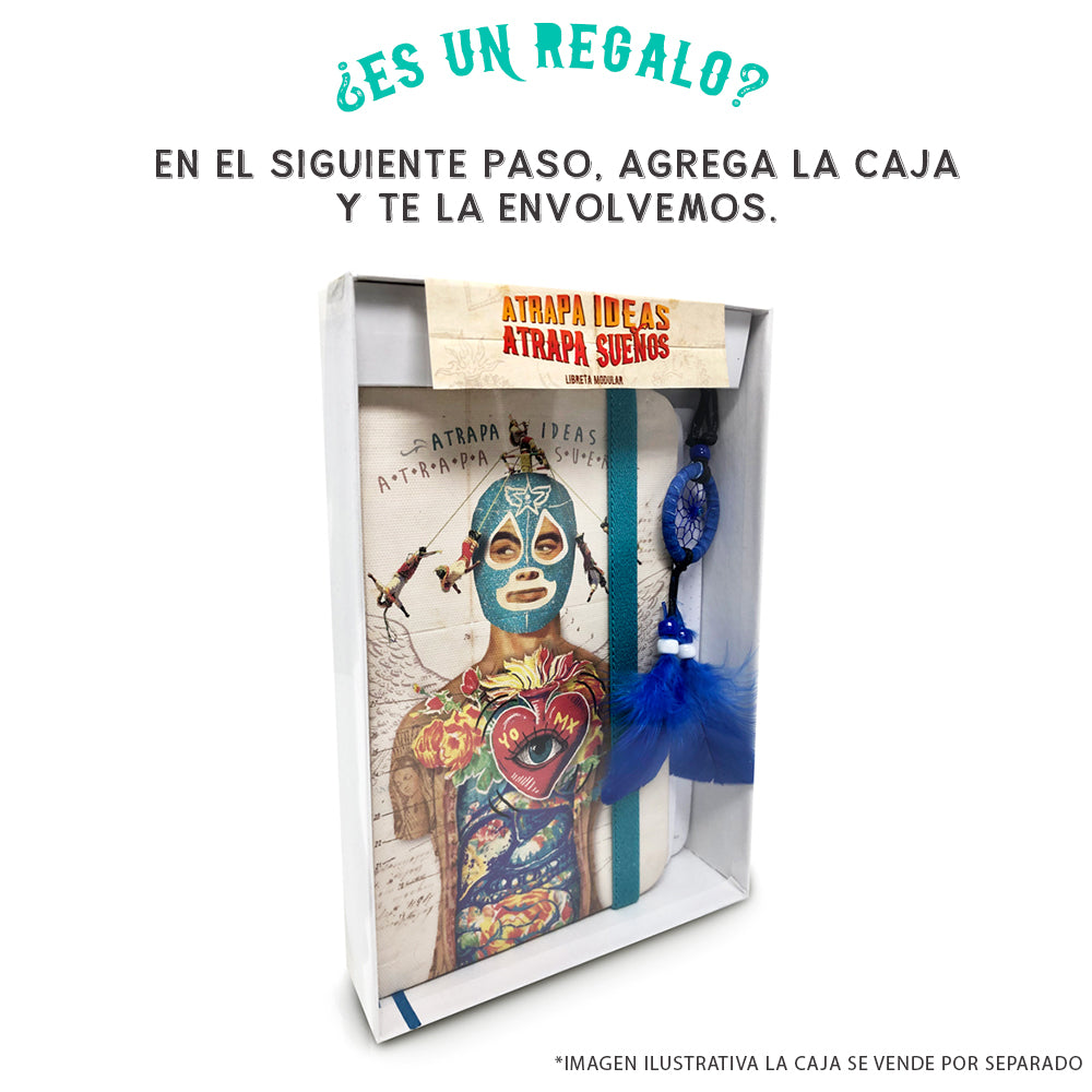 LIBRETA ATRAPA IDEAS ATRAPA SUEÑOS MODULAR - LUCHADOR
