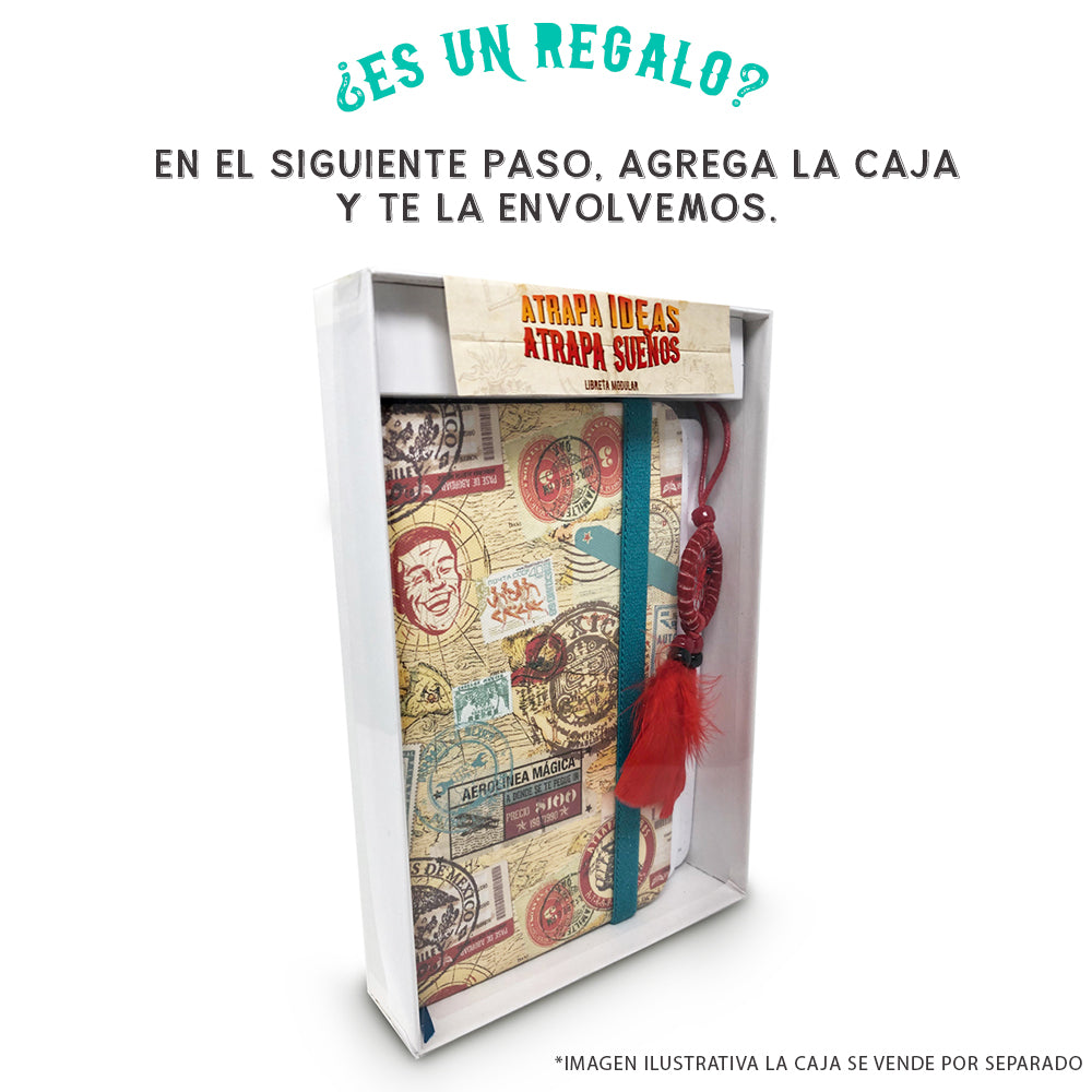 LIBRETA ATRAPA IDEAS ATRAPA SUEÑOS MODULAR - SELLOS