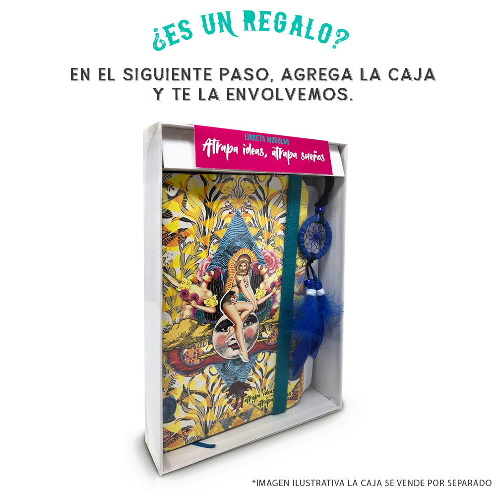 LIBRETA ATRAPA IDEAS ATRAPA SUEÑOS MODULAR - BUZA