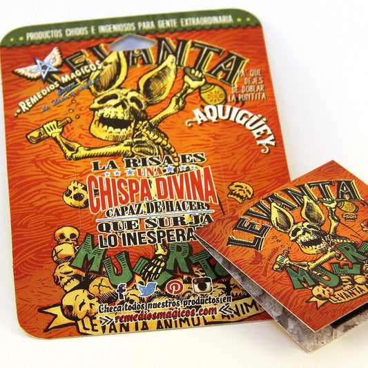 SEPARADOR DE LIBROS ¡AQUIGÜEY! LEVANTA MUERTOS