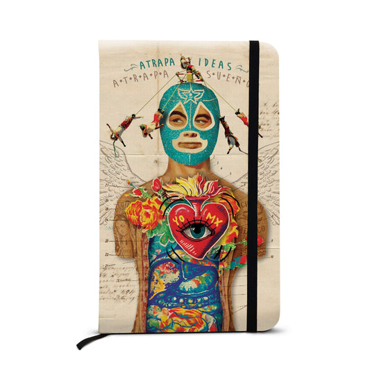 LIBRETA ATRAPA IDEAS ATRAPA SUEÑOS LUCHADOR- TRADICIONAL