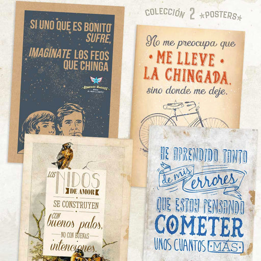 COLECCIÓN DE 2 POSTERS