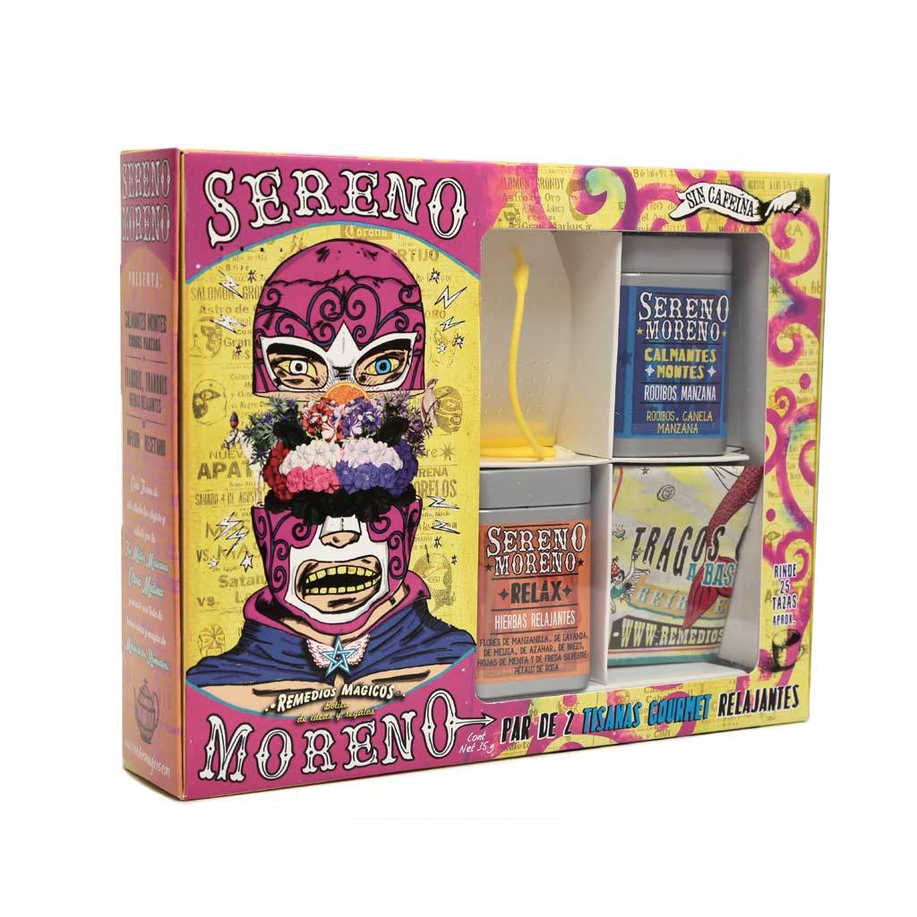 KIT DE TÉ Y TISANA SERENO MORENO